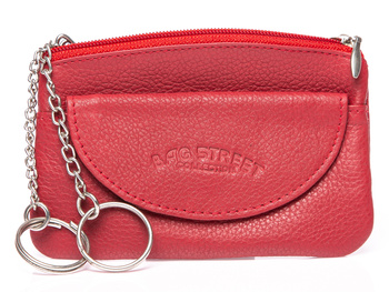 Red leather key case Bag Street