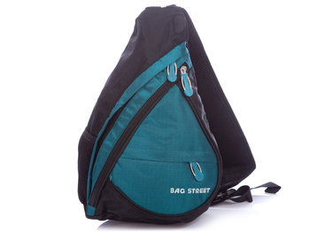 Bag Street small sports one shoulder backpack turquoise