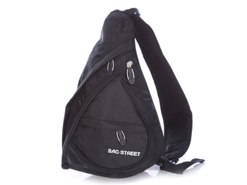 Tasche Street Schwarz klein eine Schulter Sportrucksack