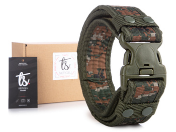 Wojskowy pas taktyczny do spodni beżowy militarny SERGEJ JUNGLE