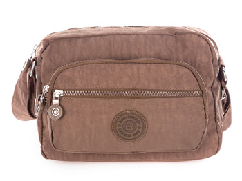 Bag Street Small women's lightweight brown postbag