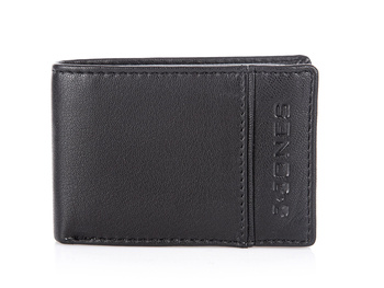 J Jones Small Herrengeldbörse Schwarz RFID