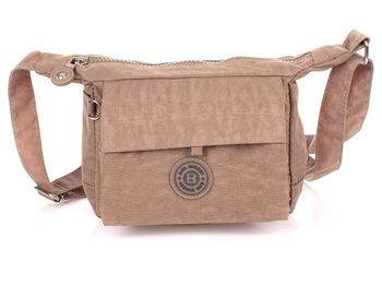 Small beige fabric shoulder bag Bag Street