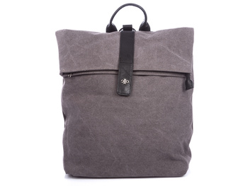 Grauer Rucksack im Vintage-Stil für Frauen von Jennifer Jones