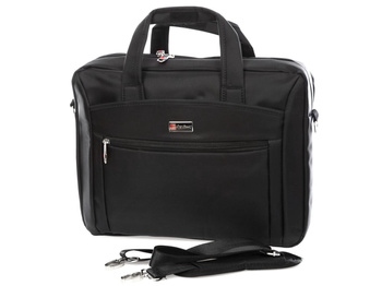 Laptop bag 15.6" inch men's black with strong material Bag Street