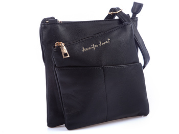 Women's small shoulder bag elegant black Jennifer Jones