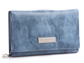 Jennifer Jones women's blue eco leather purse