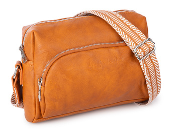 Koniakowa torebka damska na ramię na co dzień Jennifer Jones