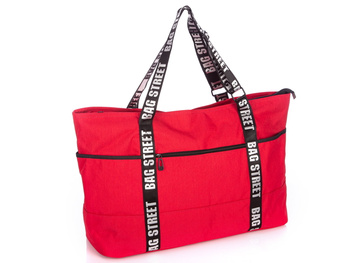 Red travel / gym / hand luggage bag Bag Street