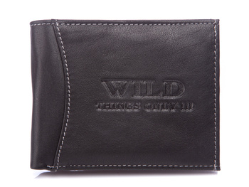 WILD Thing's Only portfel męski czarny poręczny