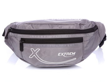 Bag Street Extrem grey sports hip pouch