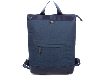 Blaue A4-Rucksacktasche für Frauen Jennifer Jones