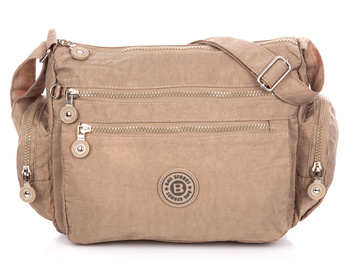 Tasche Street große leichte Frauen Umhängetasche beige
