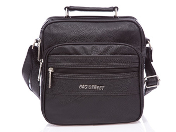 Bag Street Torba na ramię z rączką ze skóry ekologicznej