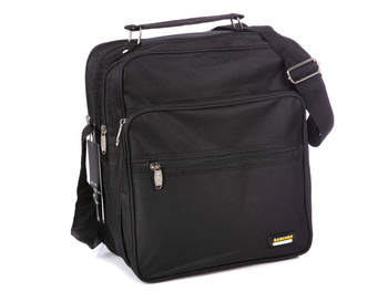 Sanchez Casual vertical black men's work shoulder bag