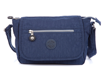 Bag Street Navy blue small fabric shoulder bag