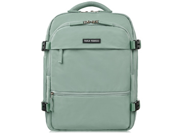 Jasnozielony plecak podróżny 40x30x20 cm Paolo Peruzzi – bagaż podręczny