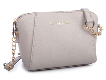 Jennifer Jones Kleine Abendhandtasche Ecru Chest