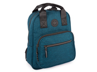 Lekki plecak turystyczny turkusowy damski/męski średni ORMI