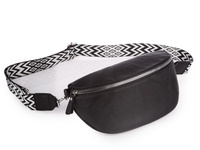 Saszetka damska nerka na ramię elegancka czarna Jennifer Jones