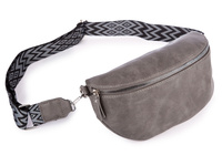 Saszetka damska nerka na ramię elegancka szara Jennifer Jones