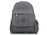 Bag Street Turystyczny szary plecak materiałowy