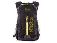 Bag Street Czarno-żółty lekki plecak sportowy