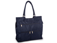 Granatowa torba materiałowa składana Bellugio na zakupy