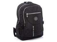 Plecak miejski czarny materiałowy Bag Street